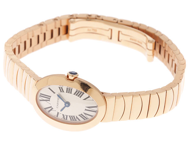 Cartier　カルティエ　レディース腕時計　ミニベニュワール　W8000015　クオーツ　ピンクゴールド　参考定価￥2,667,600-　箱・ギャランティ有り（2015年5月国内）【433】 image number 2