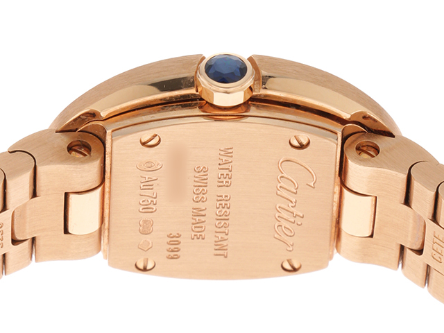 Cartier　カルティエ　レディース腕時計　ミニベニュワール　W8000015　クオーツ　ピンクゴールド　参考定価￥2,667,600-　箱・ギャランティ有り（2015年5月国内）【433】 image number 4