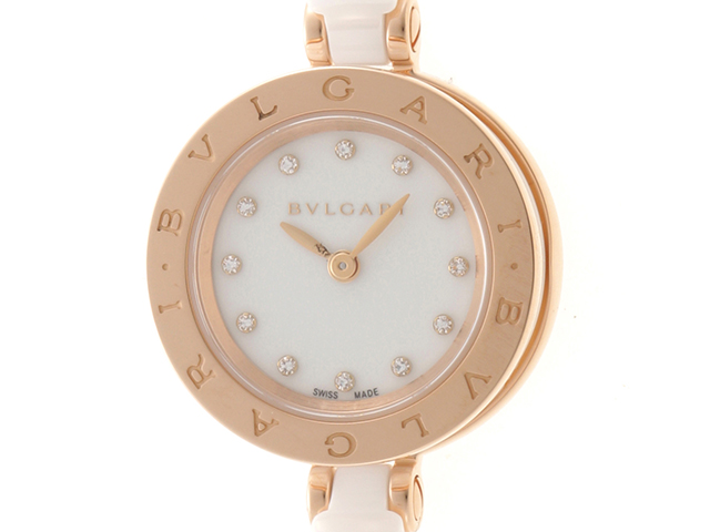 BULGARI B.ZERO1 ピンクレザー時計 BVLGARI - ブルガリ BVLGARI B-zero1 腕時計 時計 ステンレス