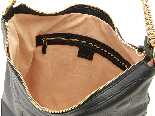 GUCCI グッチ GGエンボス ワンショルダーバッグ 453562 レザー