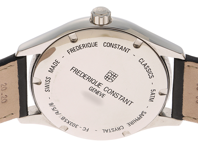 2020年6月正規】FREDERIQUE CONSTANT クラシック インデックスオート