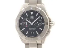 TAG HEUER タグ・ホイヤー 時計 アクアレーサー・アラーム WAY111Z.BA0928 クォーツ メンズ ブラック ステンレス SS  2143600324324【430】 の購入なら「質」の大黒屋（公式）