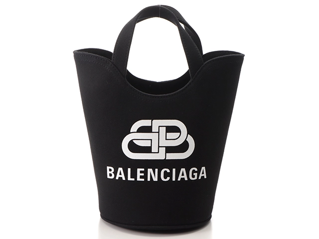 BALENCIAGA バレンシアガ WAVE XS TOTE BAG BLACK