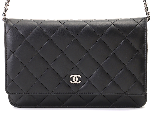 CHANEL シャネル マトラッセ チェーンウォレット A33814 