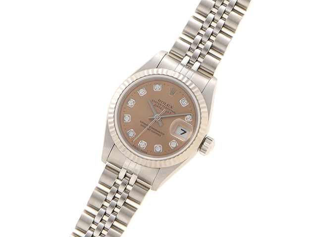 ROLEX ロレックス 79174G デイトジャスト 時計 自動巻き ピンク