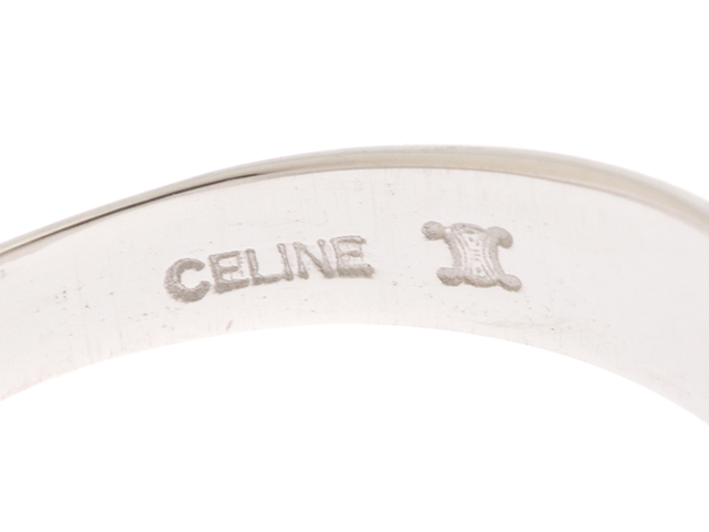 CELINE セリーヌ マカダム リング K18イエローゴールド/PT900 CELINE セリーヌ マカダム リング K18イエローゴールド/PT900