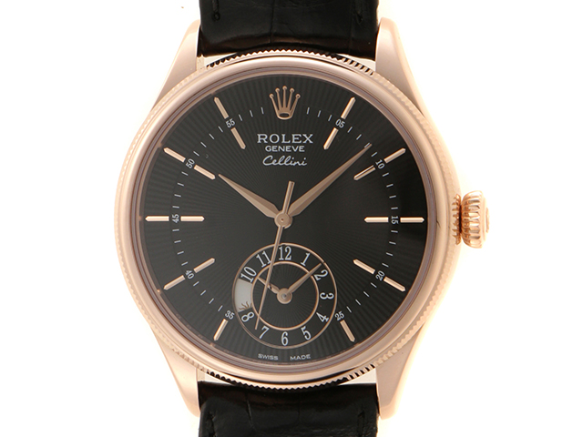 ROLEX Celini 黒文字盤 メッシュバンド Rolex Cellini Watches (ROLEX