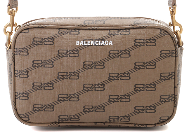 送料＆加工料込 BALENCIAGA バレンシアガ BBモノグラムカメラバッグ