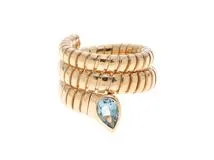 BVLGARI ブルガリ トゥボガス リング イエローゴールド ブルート
