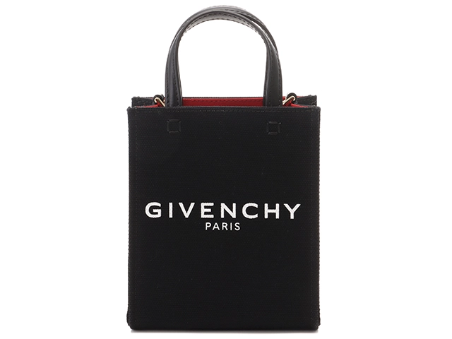 GIVENCY ジバンシー Gトートバッグ バーティカルミニ キャンバス