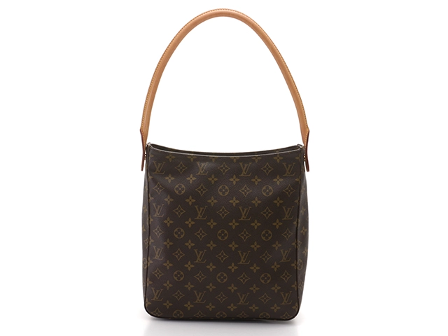 【数量限定低価】LOUIS VUITTON ルイ・ヴィトン M51146 ルーピングMM モノグラム ショルダーバッグ ワンショルダー ハンドバッグ ブラウン系 保存袋付 ショルダーバッグ