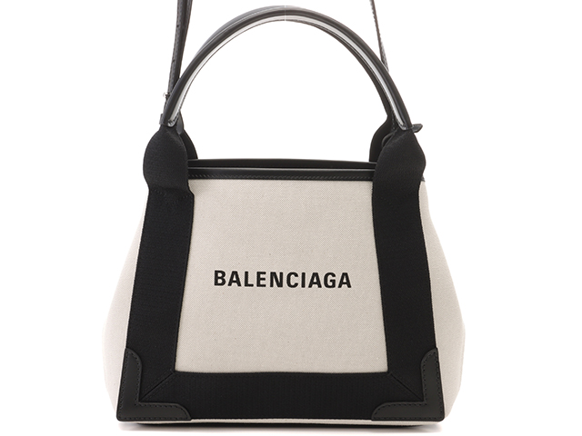 BALENCIAGA バレンシアガ ネイビーカバXS 3903462HH3N9260 ナチュラル