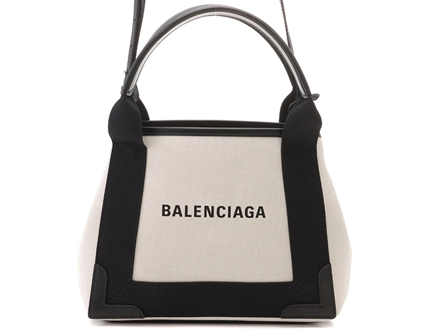 BALENCIAGA バレンシアガ ネイビーカバXS 3903462HH3N9260 ナチュラル