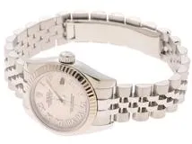 179174G ロレックス(ROLEX) デイトジャスト ピンク/10Pダイヤ