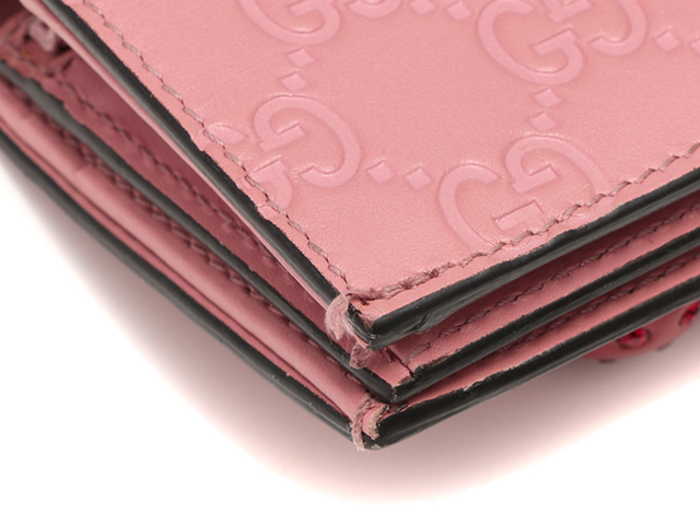 GUCCI グッチ 財布 チェリー付き グッチシマカードケース 476050