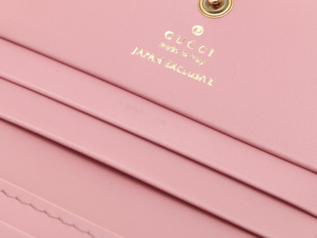 GUCCI グッチ 財布 チェリー付き グッチシマカードケース 476050