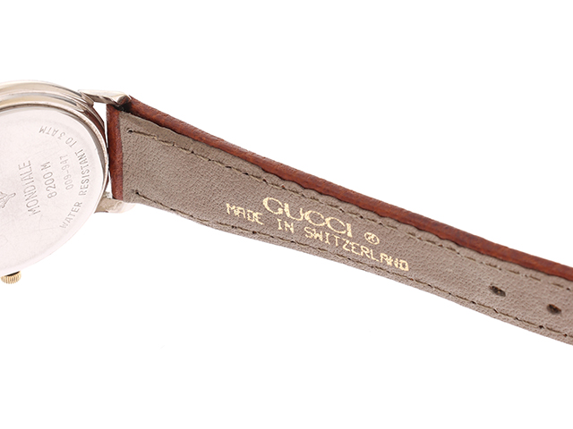 GUCCI グッチ 時計 8200M GMT クオーツ GP/革 2143600356295 GUCCI グッチ 時計 8200M GMT クオーツ GP/革 2143600356295