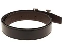HERMES　エルメス　Hベルト　32mm　95　ブラック/ショコラ　ボックスカーフ/トゴ　SV金具【431】2143600359142
