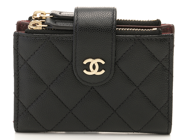 CHANEL シャネル マトラッセ クラシック ダブルジップ ブラック