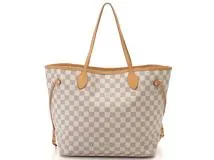 LOUIS VUITTON　ルイ・ヴィトン　ダミエ・アズール　ネヴァーフルMM　N51107　トートバッグ　旧型【431】