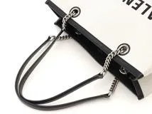 BALENCIAGA バレンシアガ デューティーフリートートＭ ナチュラル/ブラック キャンバス/カーフ 759973 2143600360704【432】