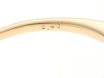 JEWELRY　ジュエリー　 　リング　K18 ゴールド　#8  　　ダイヤモンド0.40   　約1.9g  　2143600364207	【208】