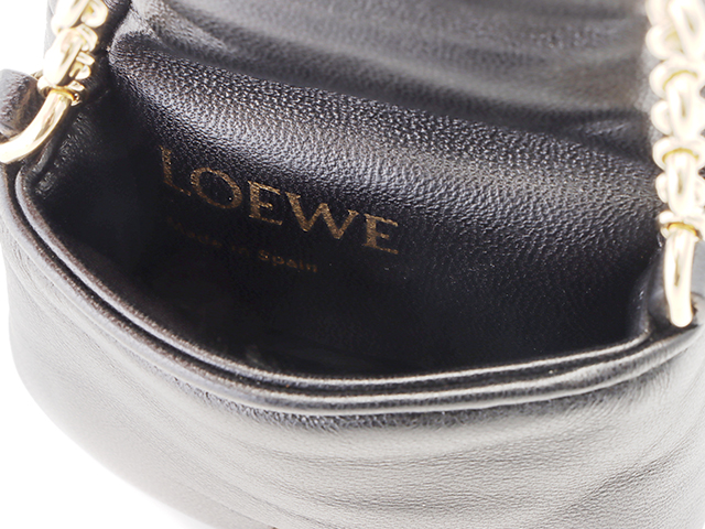 新品未使用 ロエベ 現行 パファー かたづける ゴヤ ケース シャイニー  