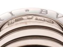 BVLGARI　ブルガリ　B-zero1 　リング　K18ホワイトゴールド　#51　 12.4g　【436】　2143600370277