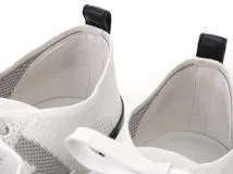 HERMES　エルメス　ディープ ローカットスニーカー　レディース37.5　ホワイト/ブラック　ニット/レザー　H231020Z　2143600372820　【432】