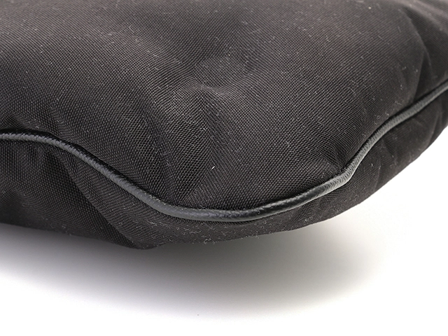 Maison Margiela メゾンマルジェラ グラム スラム スポーツフラットポケット ブラック ナイロン／カーフ SB2WG0008P1511T8013【430】2143600373506