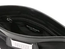 Maison Margiela メゾンマルジェラ グラム スラム スポーツフラットポケット SB2WG0008P1511T8013　ブラック ナイロン／カーフ　433