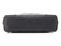 BALENCIAGA　バレンシアガ　オールオーバーロゴ　ネイビー　カバスXS　ブラック　レザー【433】2143600373827