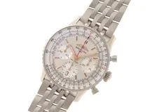 BREITLING　ブライトリング　時計　ナビタイマー B01 クロノグラフ 41　AB0139211G1A1　メンズ　自動巻き　SS　シルバー文字盤【431】2143600375340