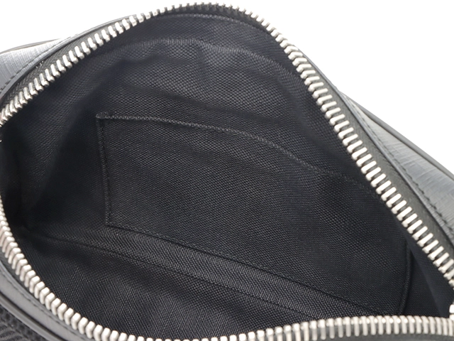 GUCCI グッチ GGスプリームベルトバッグ PVC/レザー ブラック 474293 2143600376040 【205】