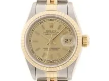 ROLEX ロレックス デイトジャスト 69173 シャンパン バー X番