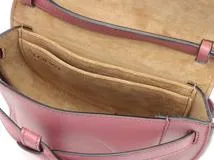 LOEWE　ロエベ　ゲートデュアルバッグ ミニ　ピーチブルーム　ソフトカーフ　ショルダーバッグ　2WAY　A650N46X13【471】