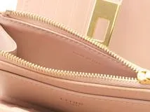 CELINE　セリーヌ　16(セーズ)　コインパース付き二つ折りウォレット　10M483CQ7.03PH　カーフスキン　ソフトピーチ　二つ折り財布　2143600378518【207】