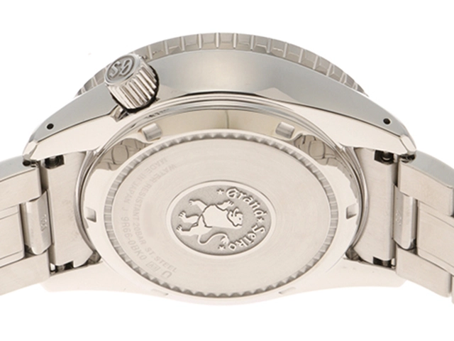 GRAND SEIKO グランドセイコー メンズ オートマチック スポーツコレクション スプリングドライブ GMT SBGE295 グリーン文字盤 SS【472】HK