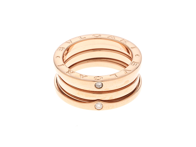 BVLGARI ブルガリ B-zero1 リング K18ピンクゴールド 刻印54号 実寸53