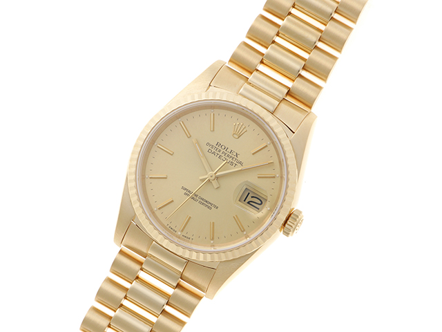 ROLEX ロレックス ギャラ有 R番 デイトジャスト 16238 イエロー