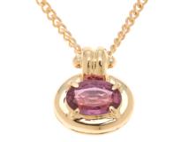 JEWELRY　ジュエリー　ネックレス　K18　ルビー0.28ct　約2.6g　2143600387312【207】