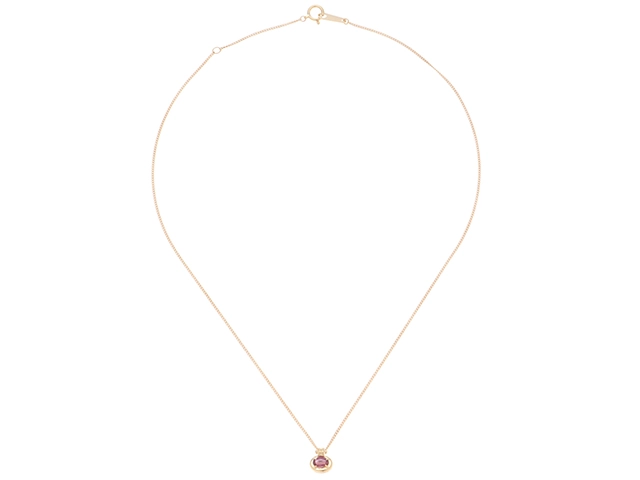 JEWELRY　ジュエリー　ネックレス　K18　ルビー0.28ct　約2.6g　2143600387312【207】