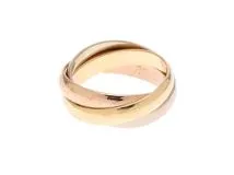 Cartier カルティエ トリニティ リング 旧型 50号 K18YG/PG/WG 1999年