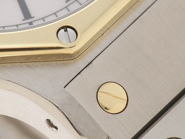 Cartier　カルティエ　サントスオクタゴンLM　SS/YG　自動巻き　男女兼用　【430】　 2143600388944
