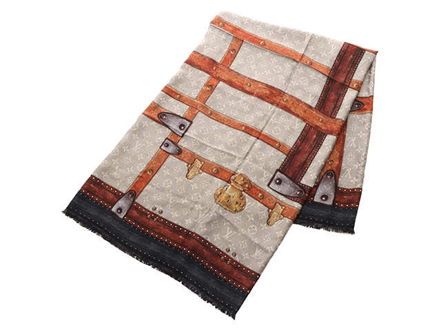 Louis Vuitton ルイヴィトン ショール・モノグラムタイムトランク