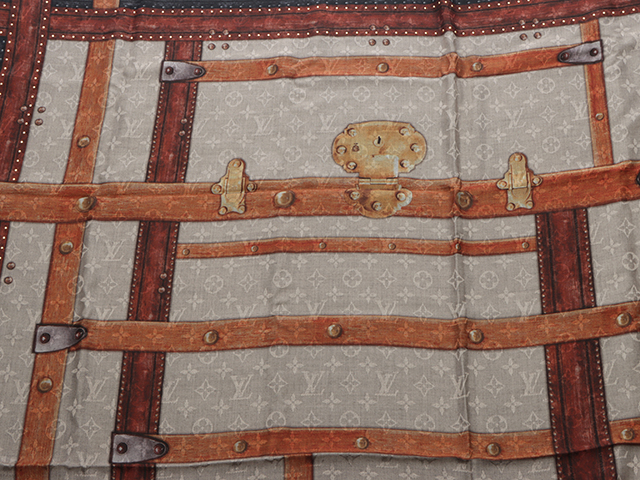 Louis Vuitton ルイヴィトン ショール・モノグラムタイムトランク