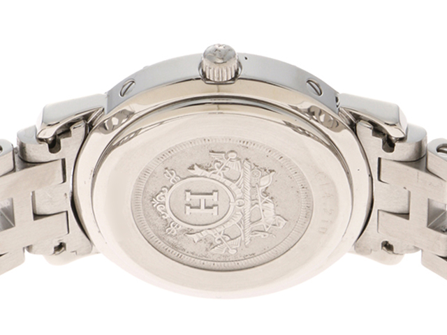 HERMES エルメス クリッパー CL4.210 ステンレススチール クォーツ