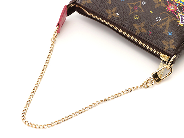 ミポさん専用 Louis Vuitton クマ型チャーム付きポーチ バッグ