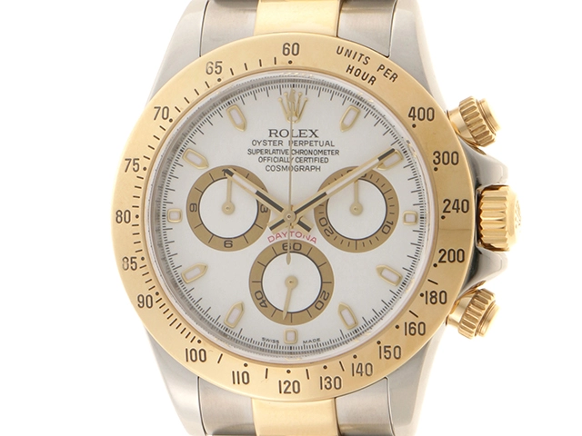 M番 ROLEX ロレックス デイトナ 116523 オートマチック YG/SS【432