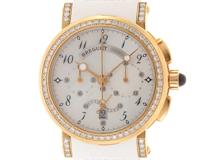 Bregue　ブレゲ　マリーン　8828BR　750PG/ラバー　自動巻き　レディース【430】2143700169511